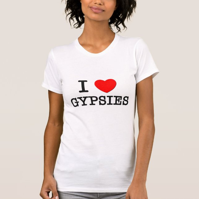 T-shirt J'aime des gitans (Devant)