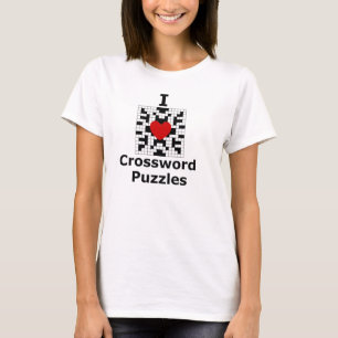 T-shirt J'aime des jeux de mots croisé