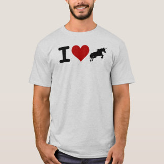 T-shirt J'aime des licornes