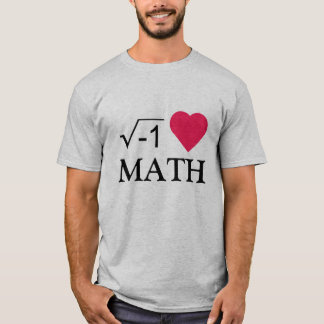 T-shirt j'aime des maths