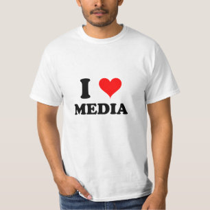 T-shirt J'aime des médias