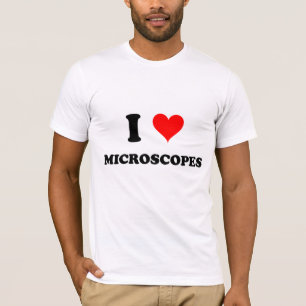 T-shirt J'aime des microscopes