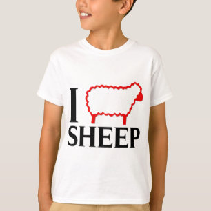 T-shirt J'aime des moutons