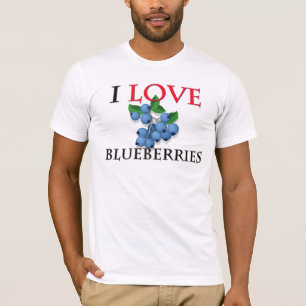T-shirt J'aime des myrtilles