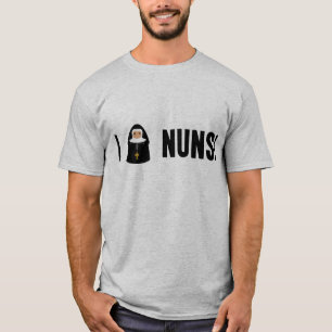 T-shirt J'aime des nonnes