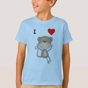 T-shirt J'aime des singes
