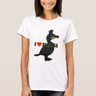 T-shirt J'aime des tapis à longs poils
