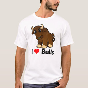 T-shirt J'aime des taureaux