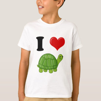T-shirt J'aime des tortues