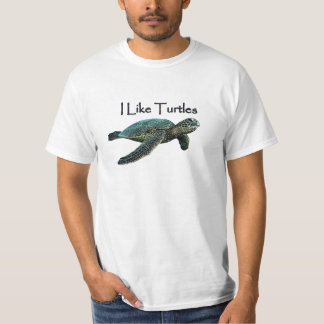 T-shirt J'aime des tortues