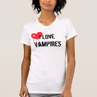 T-shirt J'aime des vampires