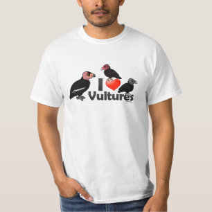 T-shirt J'aime des vautours (Amérique du Nord)