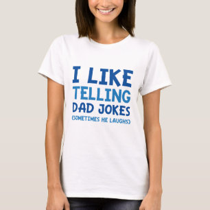 T-shirt J'Aime Dire À Papa Des Blagues
