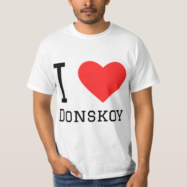 T-shirt J'aime donskoy (Devant)