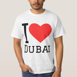 T-shirt J'aime dubaï