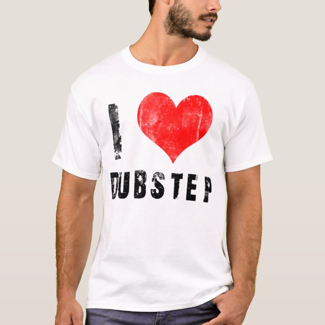 T-shirt J'aime Dubstep (Devant)