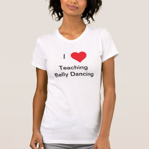 T-shirt J'aime enseigner la danse du ventre