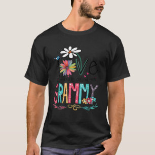 T-shirt J'Aime Être Appelé Grammy Sunflower
