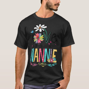 T-shirt J'Aime Être Appelé Nannie Sunflower