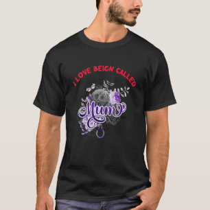 T-shirt J'aime être appelée maman Joyeuse fête des mères 2