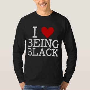 T-shirt J'Aime Être Black BHM Black Histoire Mois Melanin