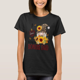 T-shirt J'Aime Être Un Bonus Papa Automne Gnome Automne Th
