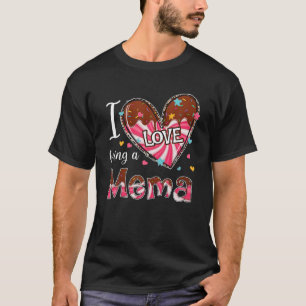 T-shirt J'Aime Être Un Heureuse Sainte-Valentin De Mème Co