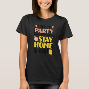 T-shirt J'Aime Faire La Fête Et Par Partie I, Je Veux Dire