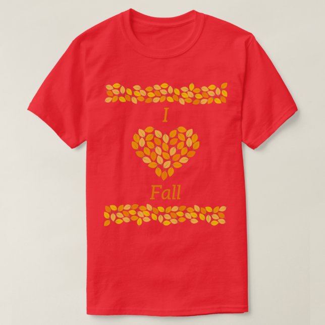 T-shirt J'aime Fall (Design devant)