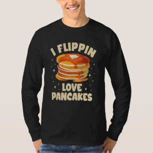 T-shirt J'aime flipper crêpes machine machine