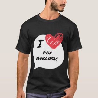 T-shirt J'aime Fox Arkansas