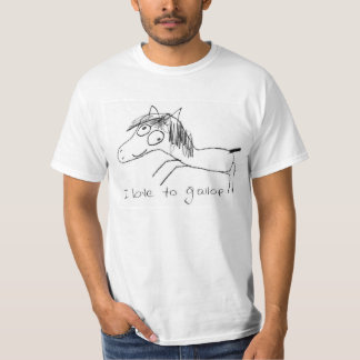 T-shirt J'aime galoper