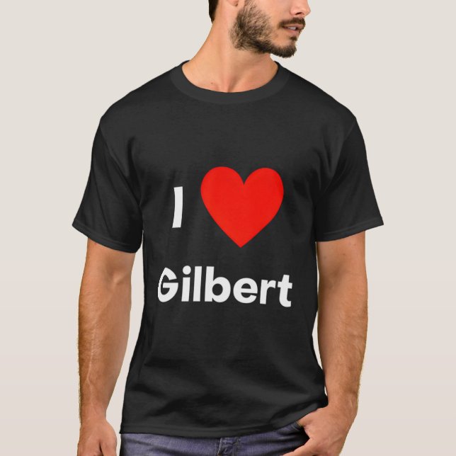 T-shirt J'aime Gilbert (Devant)