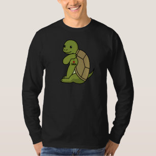 T-shirt J'aime grand-père tatouage Tortoise grand-père ani