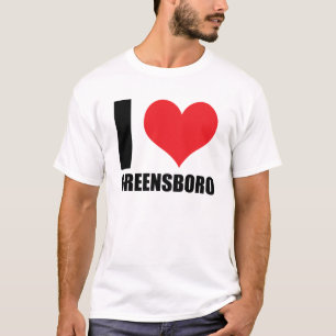 T-shirt J'aime Greensboro