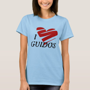 T-shirt J'aime Guidos, chemise,