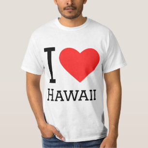 T-shirt J'aime Hawaii
