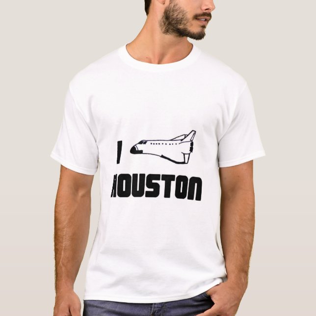 T-shirt J'aime Houston (Devant)