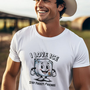 T-shirt J'aime ICE Sécurité frontalière de l'immigration
