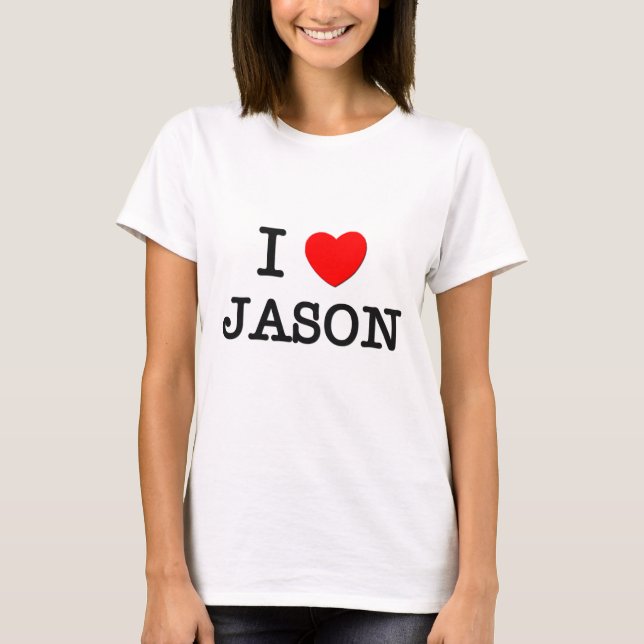 T-shirt J'aime Jason (Devant)
