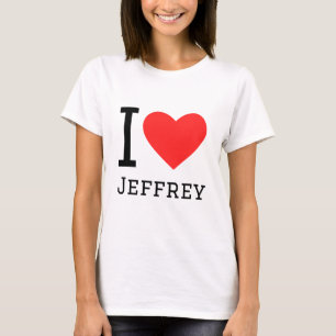 T-shirt J'aime jeffrey