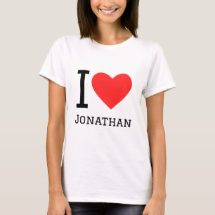 T-shirt J'aime jonathan