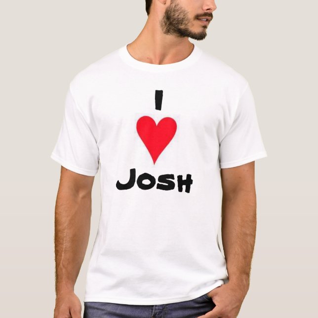 T-shirt J'aime Josh (Devant)