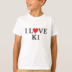 T-shirt J'aime K1