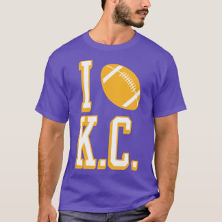 T-shirt J'aime KC RedYellow