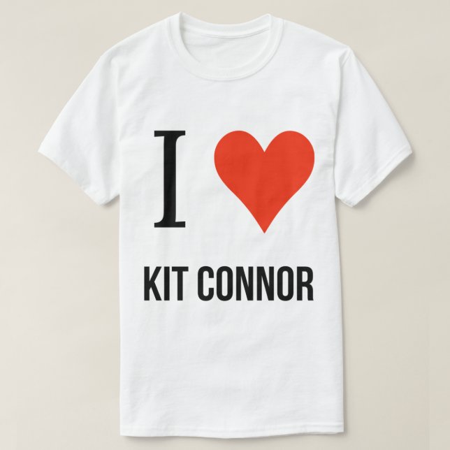 T-shirt j'aime kit Connor (Design devant)