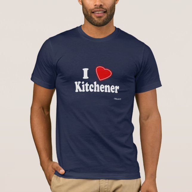 T-shirt J'aime Kitchener (Devant)