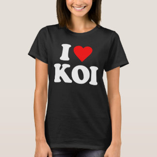 T-SHIRT J'AIME KOI