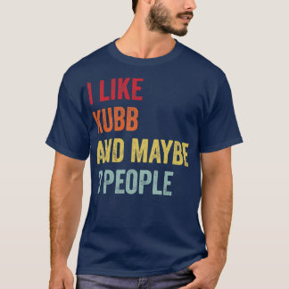 T-shirt J'Aime Kubb Peut-Être 3 Personnes