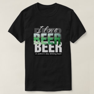 T-shirt J'Aime La Bière. Saint Patrick's Day